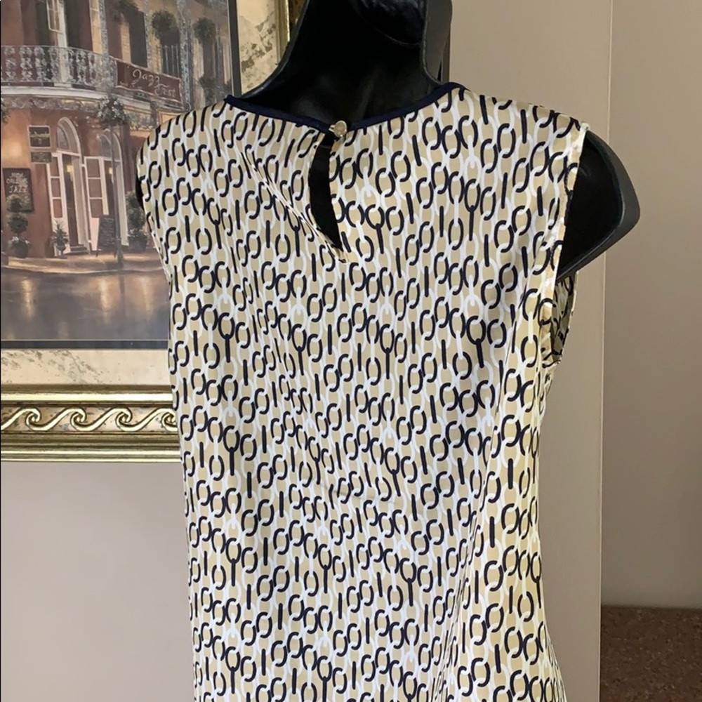 Jones New York Sleeveless Top Career Wear Sz 4 EUC - Picture 3 of 8